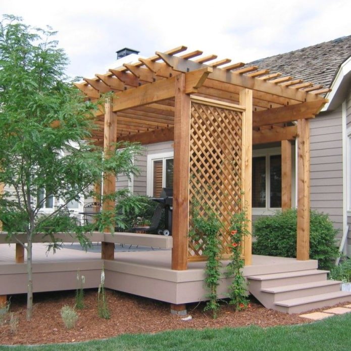 recreation area on the site