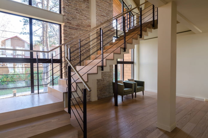 simple metal railings