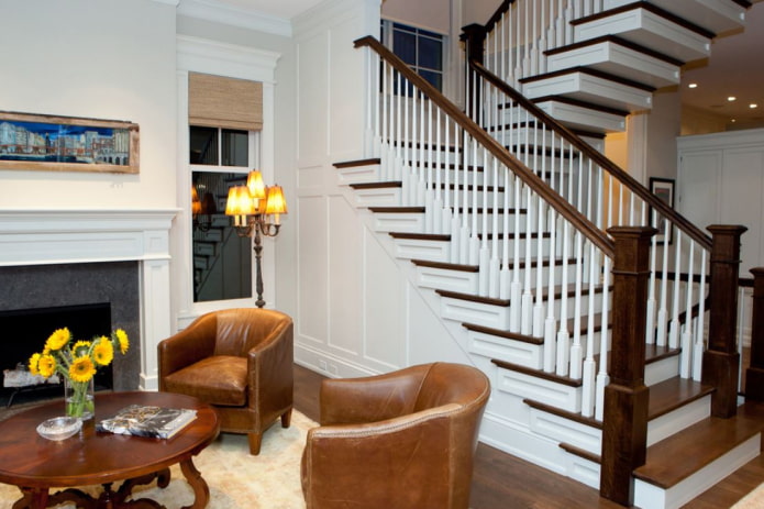 staircase in a private house
