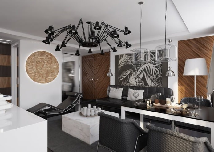 interior of an apartment of 54 sq. m.