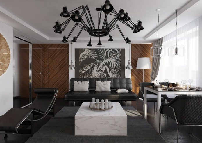 interior of an apartment of 54 sq. m.