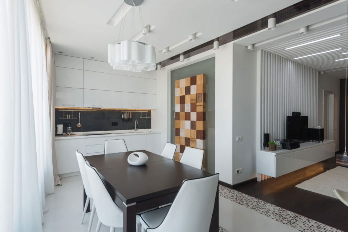 Kitchen in a European-style two-room apartment