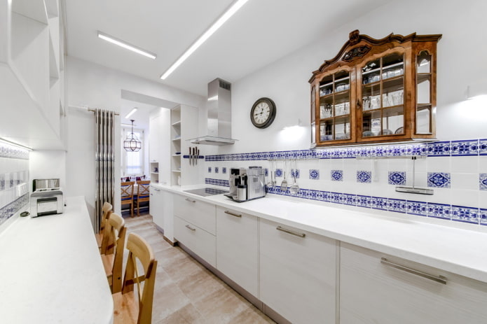 Kitchen with a parallel layout