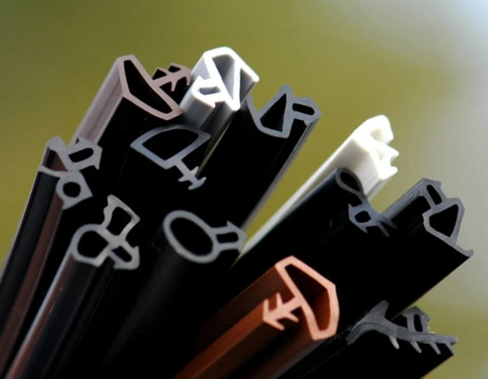 colored seals for PVC windows