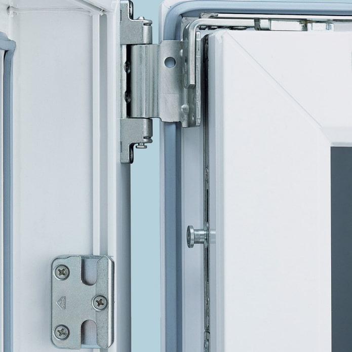 PVC window hinges