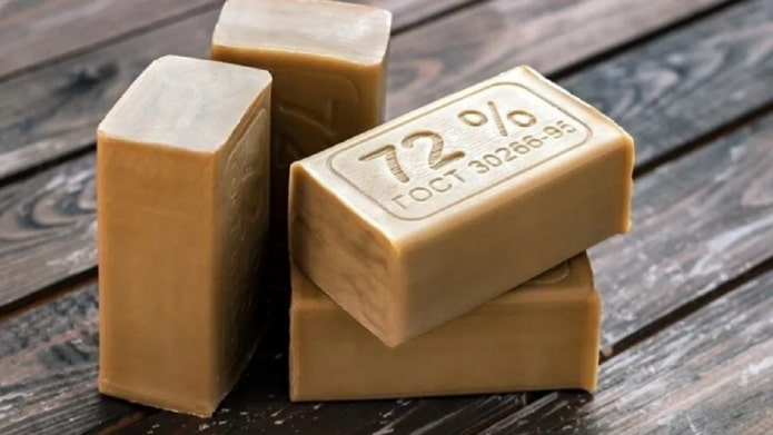 laundry soap against fungus