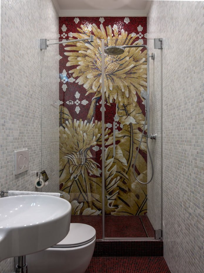 combined bathroom design
