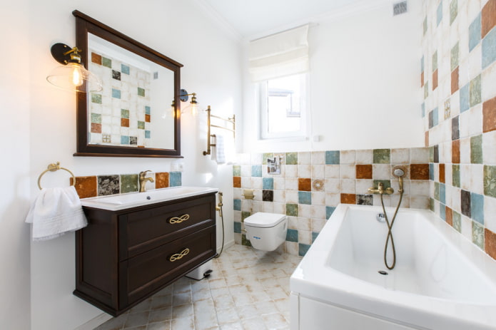 Tiles in wet areas