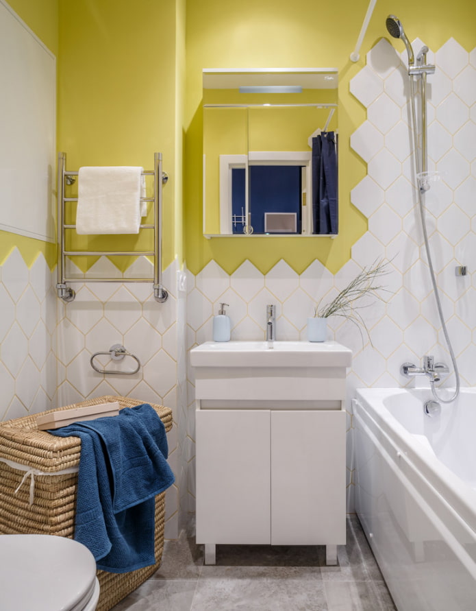 Tiled bathroom
