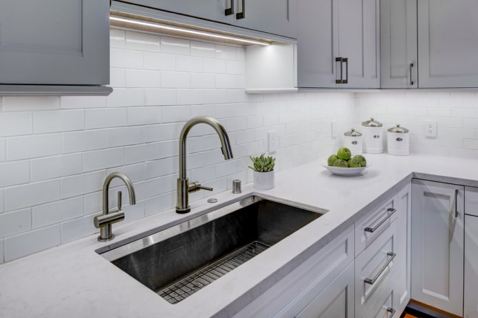 Tiles without bevel