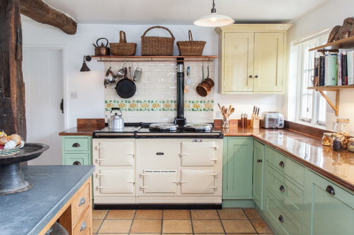 kitchen in the Provence style