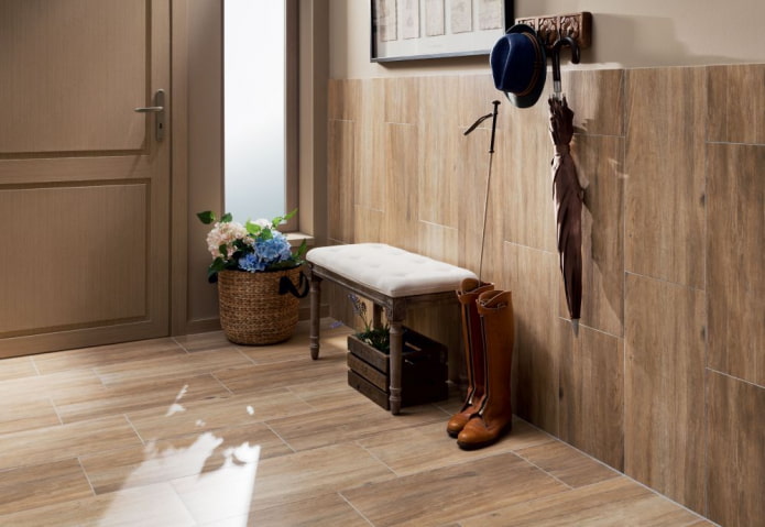 Wood-like tiles