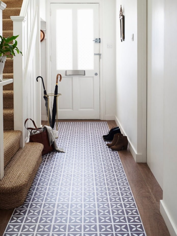 Repeating pattern on the floor