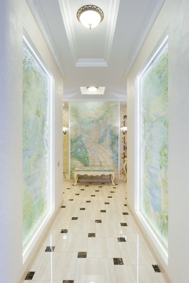 hallway in a classic style