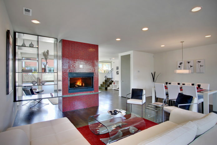 Red mosaic