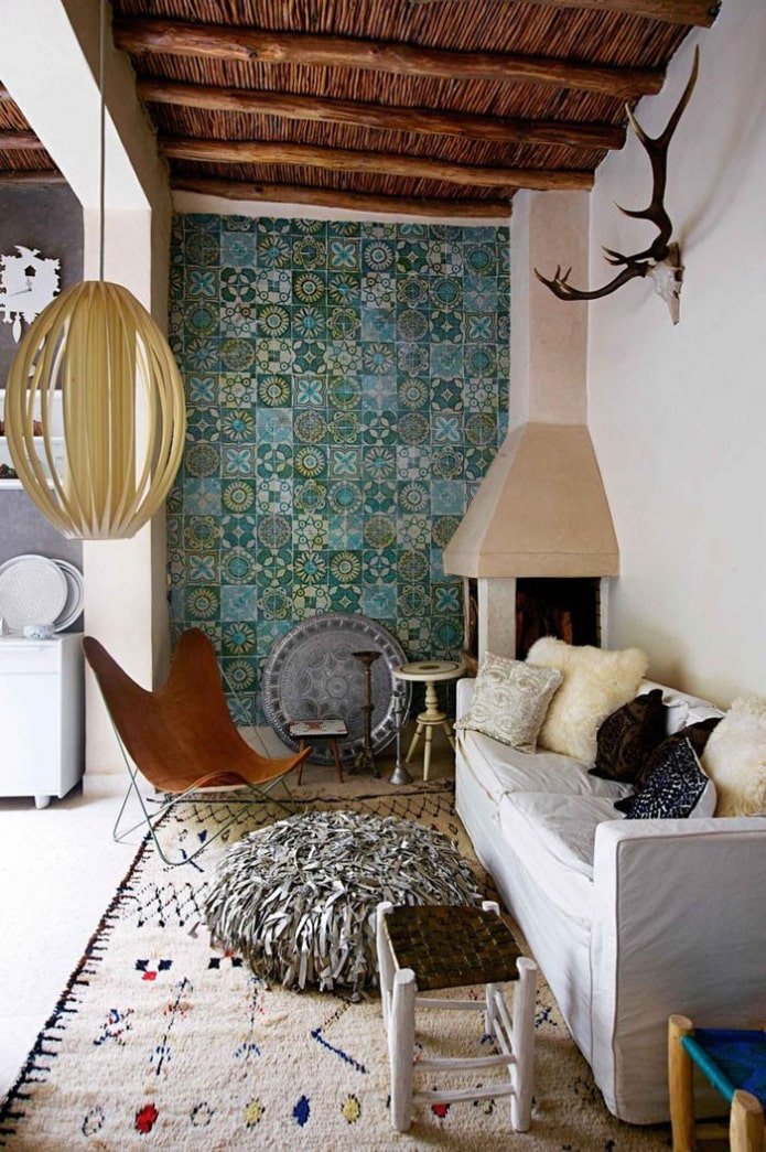 Colored tiles