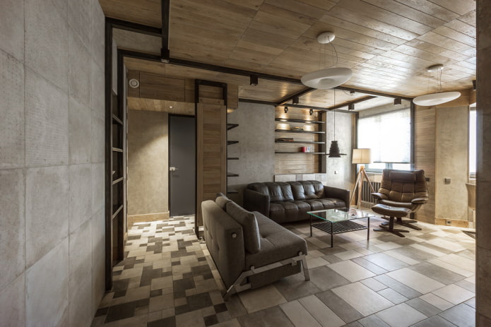floor tile layout