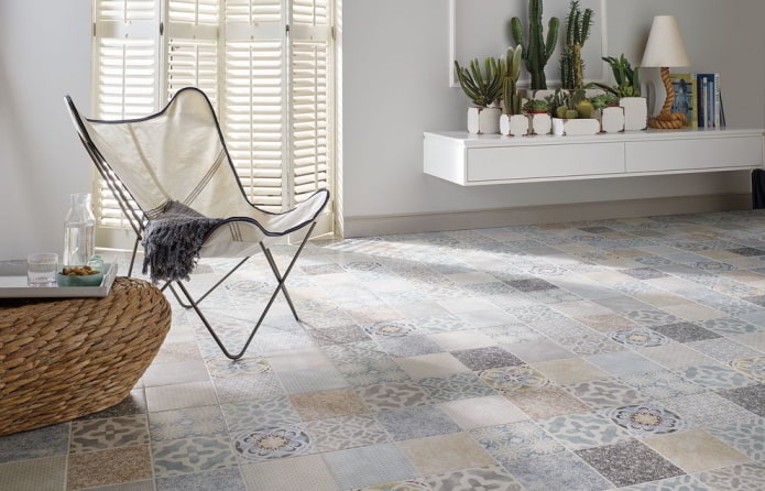 tiles with different patterns