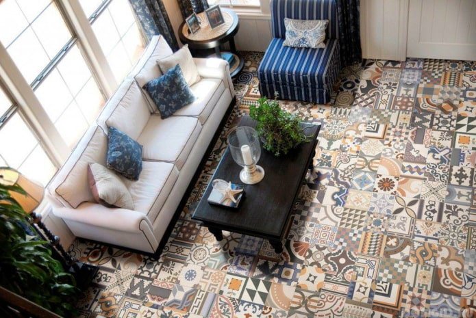 Patchwork tiles