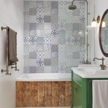 Tile in the style of patchwork-2