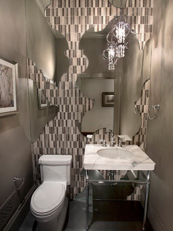toilet in gray