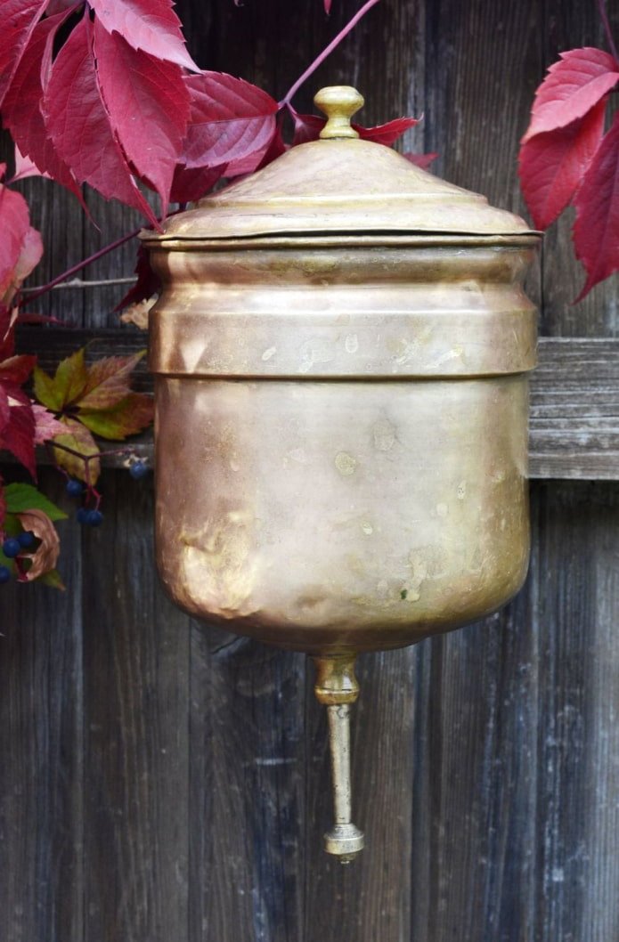 Metal washbasin