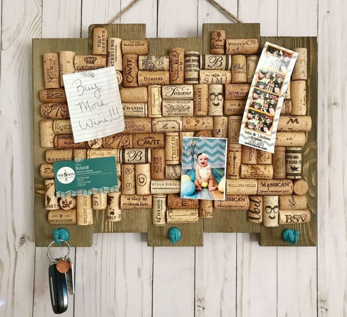 cork board for notes