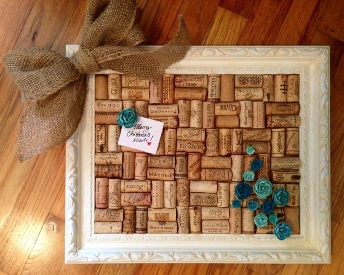 cork board for reminders