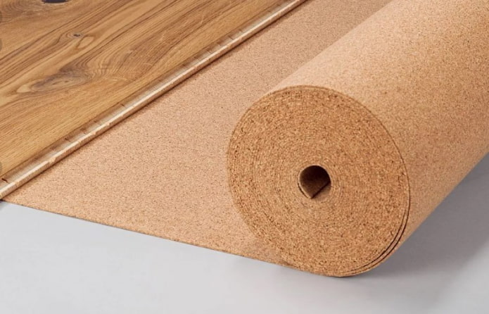 Cork underlay