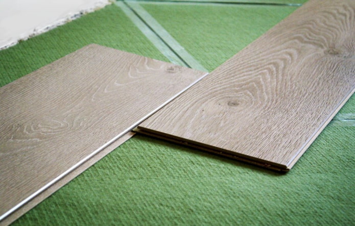 Coniferous underlay