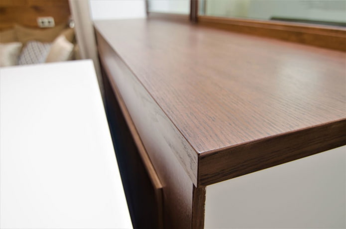 chipboard on a window sill