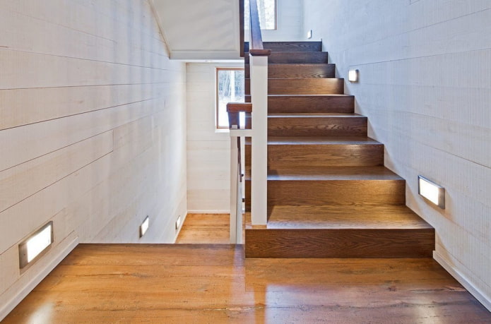 Features of stair lighting