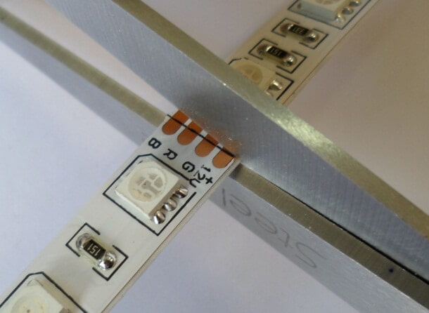 installation of stair lighting