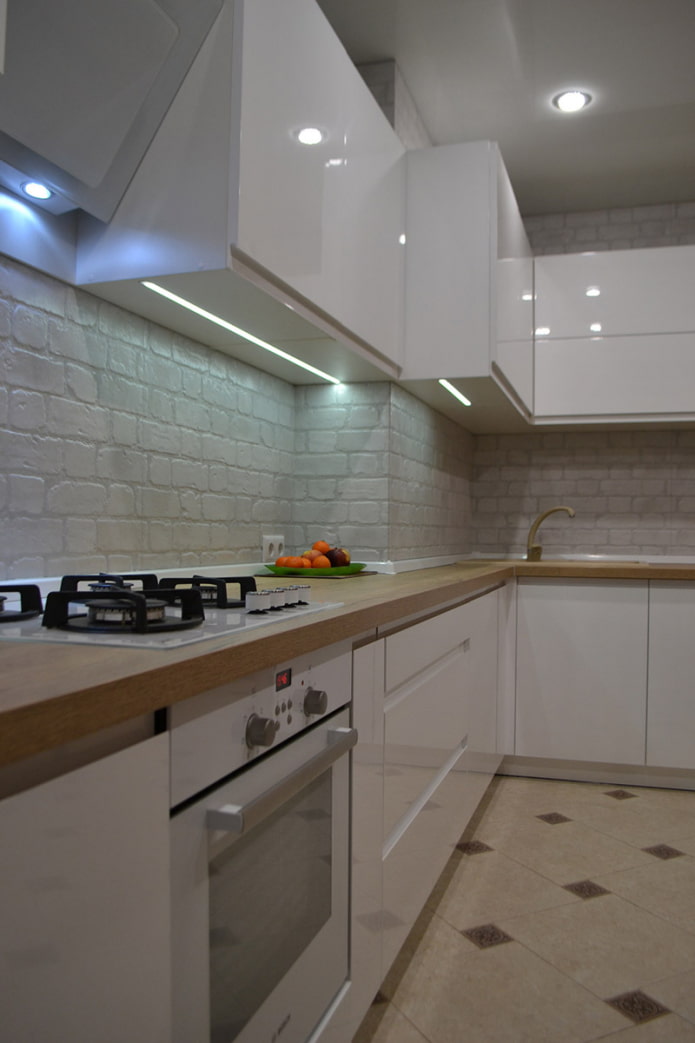 backlighting built into the cabinet