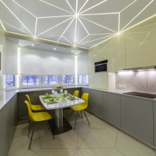 Lighting in the kitchen under the cabinets: the nuances of choice and step-by-step instructions-6