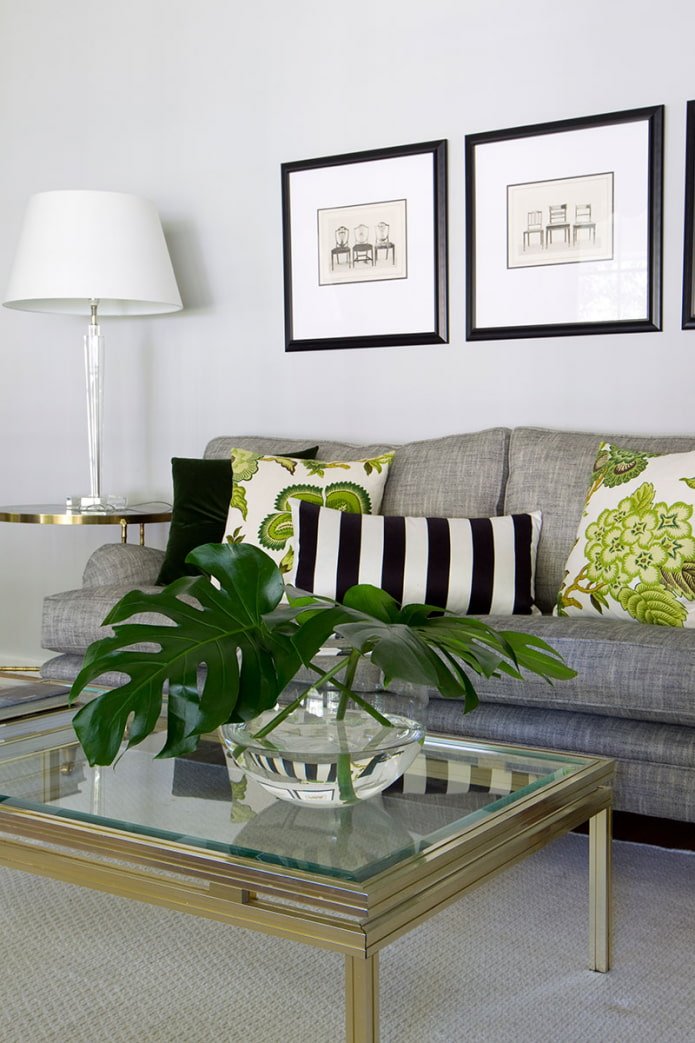 pillows for light sofa