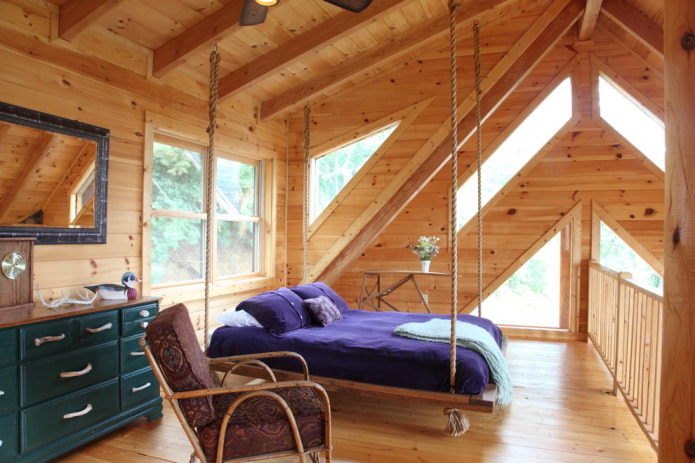 country style hanging bed