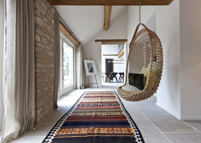 bamboo hanging chair