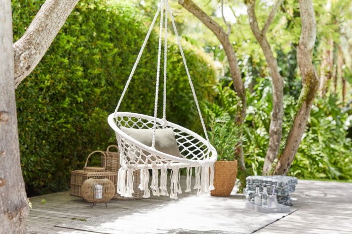 hanging chair for the garden