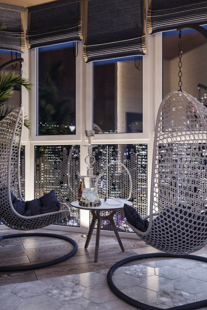 panoramic balcony design