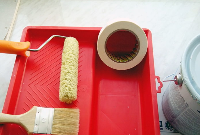 tools for painting floors