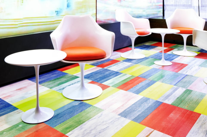 bright wooden floor