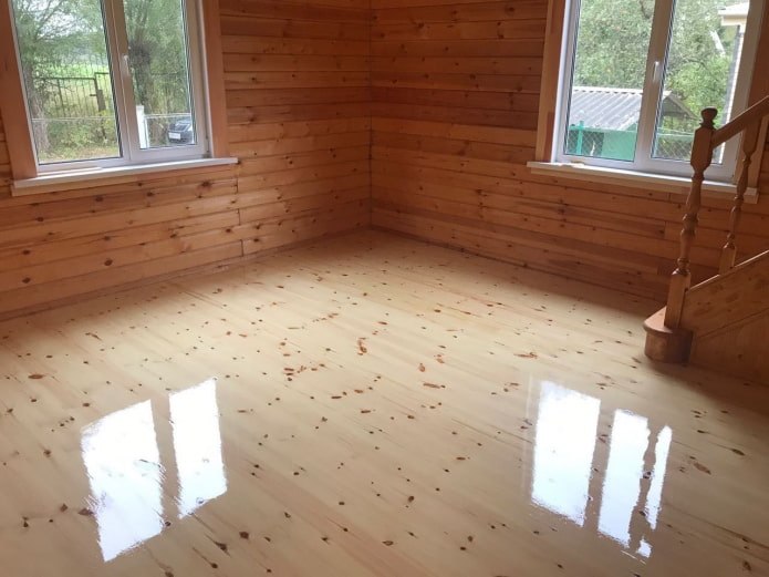 Wooden floor