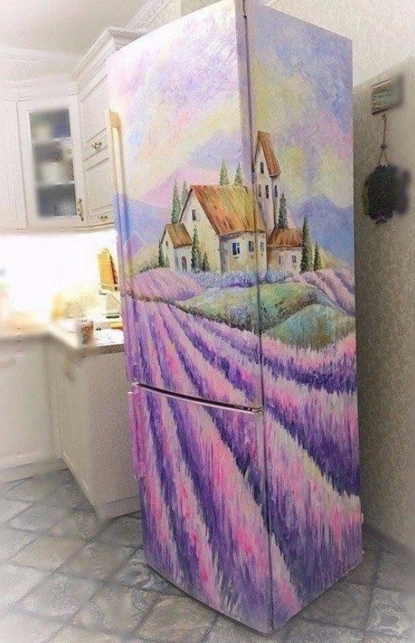 refrigerator painting