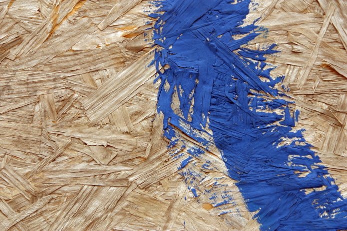 Painting OSB boards