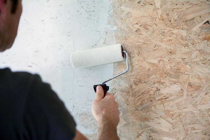 Painting with a roller