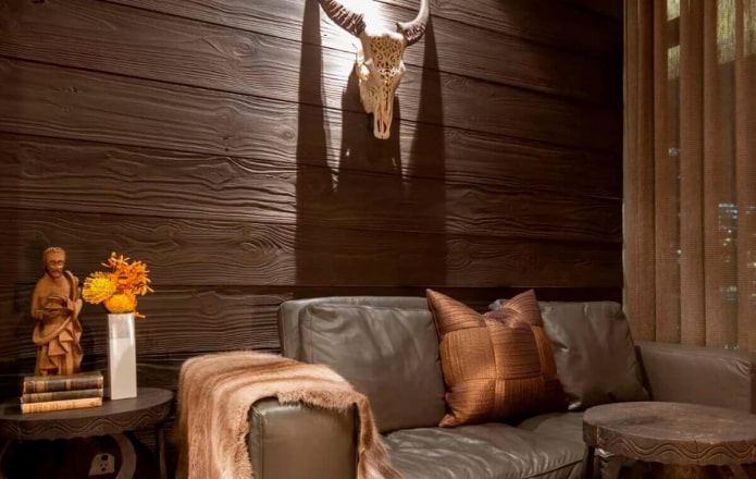 aged paneling