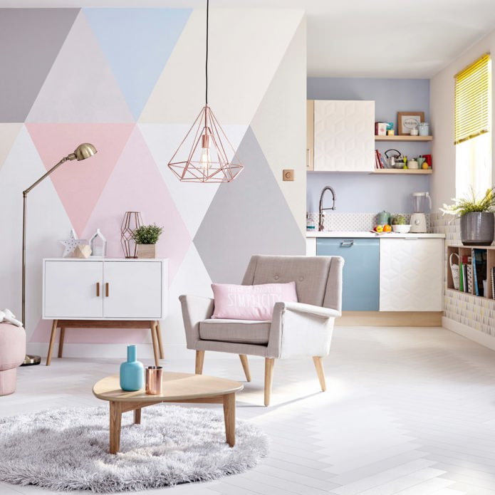 Patterns and ornaments on the walls