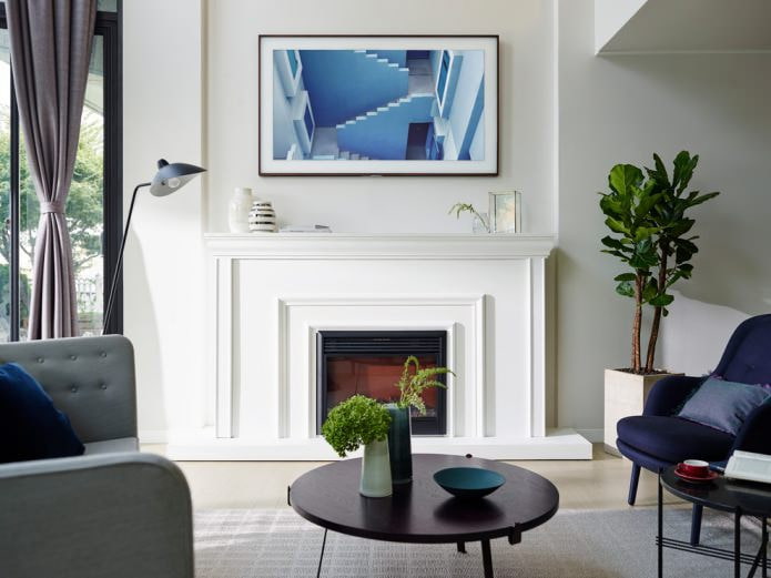 white painting of walls