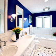 How to paint the walls in the bathroom?-1